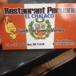 El Chalaco - Business card