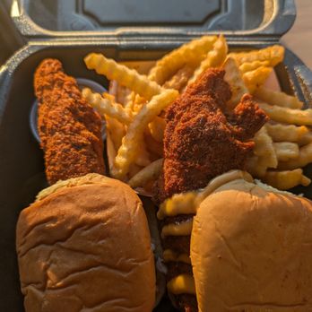 Dave's Hot Chicken - Sliders and fries - Chicken Shop Near Me - Sandy Springs, Georgia