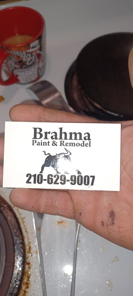 Slide of Brahma Paint and Remodel