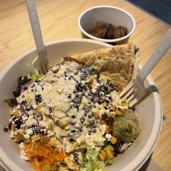 CAVA - Create my own bowl. Falafels, rice, greens, and toppings. Delicious - Mediterranean Near Me - Huntersville, North Carolina
