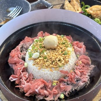 Sizzling Lunch - Garlic Beef Pepper Rice - Japanese Near Me - San Jose, California Sizzling Lunch - Garlic Beef Pepper Rice - Japanese Near Me - San Jose, California