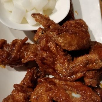 Bonchon Town Center Jacksonville - Super spicy wings with pickled radish. - Korean Near Me - Jacksonville, Florida Bonchon Town Center Jacksonville - Super spicy wings with pickled radish. - Korean Near Me - Jacksonville, Florida
