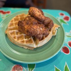The Flying Biscuit Cafe - Chicken and Waffle