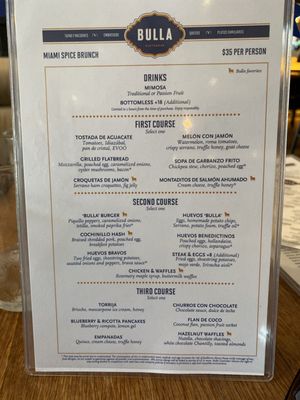 Menu photo 2 Bulla Gastrobar Doral, FL Menu photo 2 Bulla Gastrobar Doral, FL