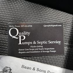 Bean & Sons - Business card / contact info