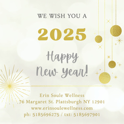 Erin Soule Wellness - May your new year be filled with health and happiness!