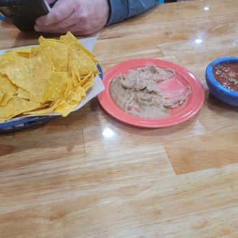 La Isla Mexican Grill - Corn tortillas, bean dip, and salsa - Mexican Near Me - Cedar Falls, Iowa