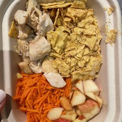 sweetgreen - Healthy Salads, Wraps, and Bowls - Absolutely unacceptable - broken tortilla chip crumbs for a kids meal. Missed hummus altogether.