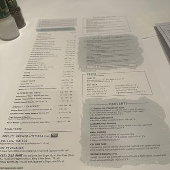 Bonefish Grill - Back Menu - Seafood Near Me - Huntersville, North Carolina
