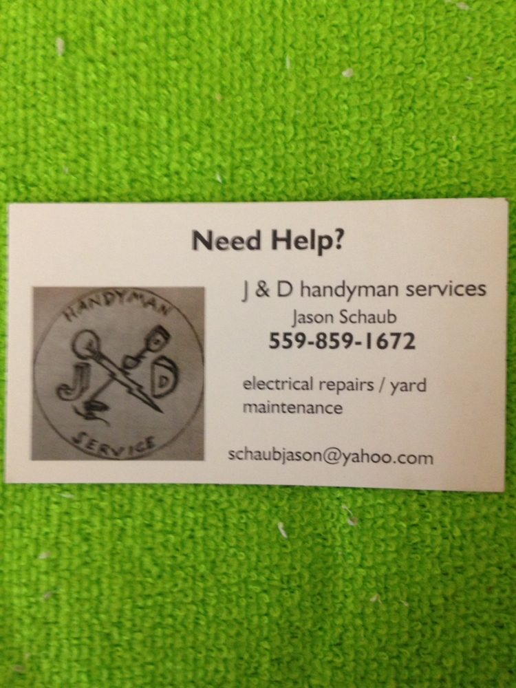 Slide of J&D Handyman Services