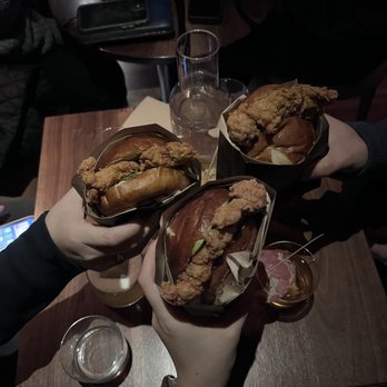 Double Chicken Please - Hot Honey Sandwiches - Cocktail Bars Near Me - New York, New York