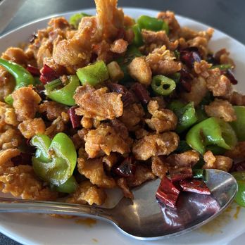 Sichuan Gourmet - Dry 香辣干煸鸡  Dried Chicken with Chili Sauce - Szechuan Near Me - Framingham, Massachusetts