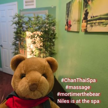 Chan Thai Spa - Niles is at the spa with Mommy and Daddy! They're here to see Sandy and A.A. for massages! #ChanThaiSpa #massage #mortimerthebear - Day Spas Near Me - North Hollywood, California