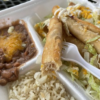 Burrito District - Chicken flautas - Mexican Near Me - Spring, Texas