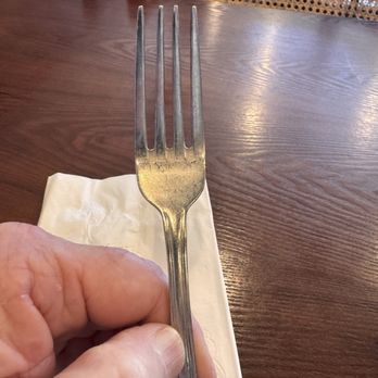 Andy's Kitchen - Nice silverware first thing I look at . - Chinese Near Me - Folsom, California