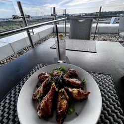 The Rooftop at the Overland - Korean Wings with a Violet Voyage