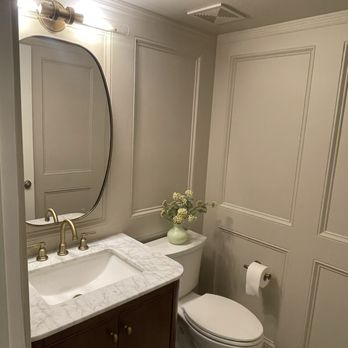 A&C Drywall & Painting - Powder Bathroom - Painters Near Me A&C Drywall & Painting - Powder Bathroom - Painters Near Me