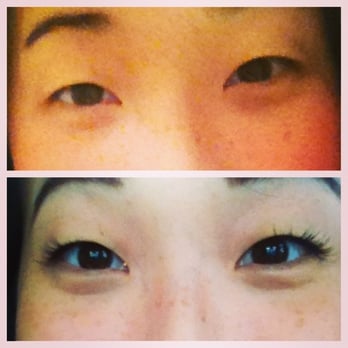 Ultimate Lash & Brow - before and after Diva lashes by Kay! - Eyelash Service Near Me - San Diego, California
