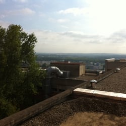 Hôpital Rangueil - Vue de Toulouse depuis l'hôpital
