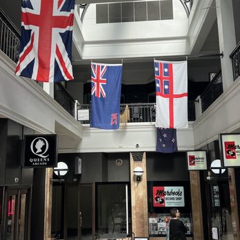Queens Arcade - Flags at the Queens Arcade - Shopping Centers Near Me - Auckland, AUK Queens Arcade - Flags at the Queens Arcade - Shopping Centers Near Me - Auckland, AUK