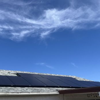 The CV Cleaning Services - solar panels after cleaning. - Gutter Services Near Me