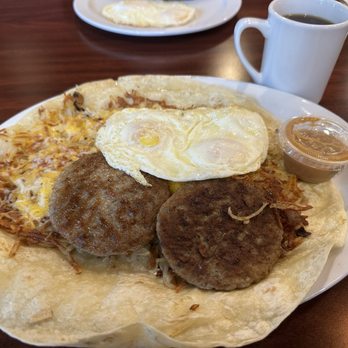 Rodeo Cafe - Enjoying John Wayne's Favorite breakfast plate with my special girl! - Breakfast & Brunch Near Me - Temecula, California