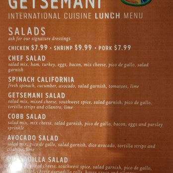Getsemani - Salad Near Me - Sunrise, Florida