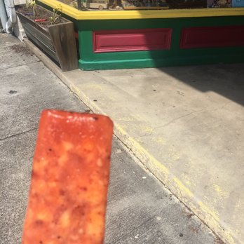 Pincho Loco - spicy pineapple paleta! - Desserts Near Me - Durham, North Carolina