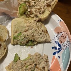 Burger Barn - The saddest looking tuna melt