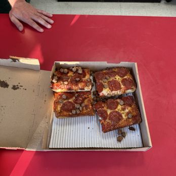 Jet's Pizza - Dude cared more about the game on his phone than my sloppy pie. - Pizza Near Me - Denver, Colorado Jet's Pizza - Dude cared more about the game on his phone than my sloppy pie. - Pizza Near Me - Denver, Colorado