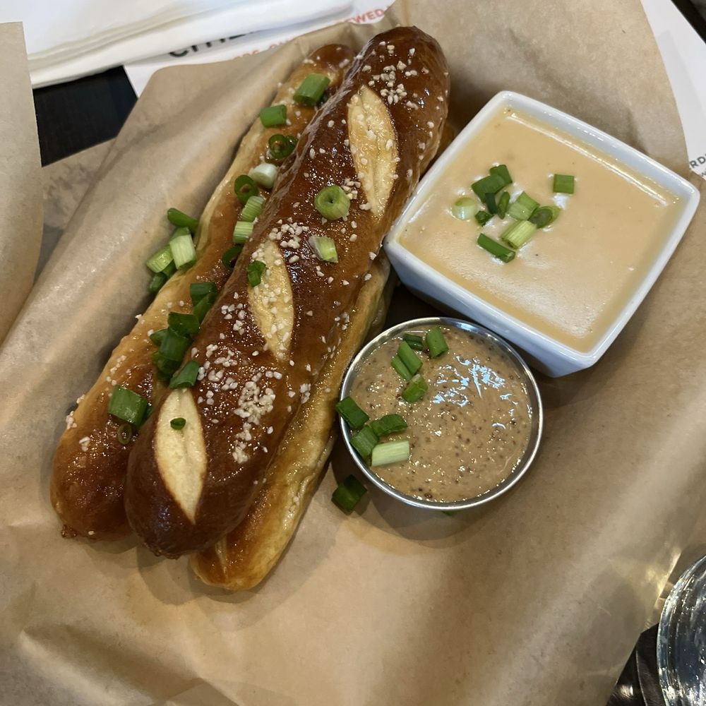Citizen 33 Brewery - salted pretzels - Brewpubs Near Me - Driggs, Idaho