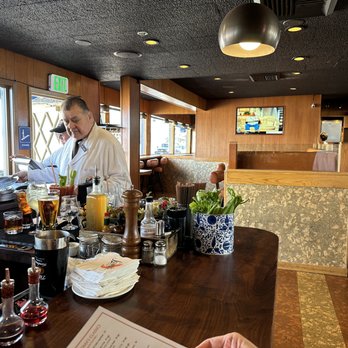 Scoma's Restaurant - Main bar we waited at a hub of activity! - Seafood Near Me - San Francisco, California Scoma's Restaurant - Main bar we waited at a hub of activity! - Seafood Near Me - San Francisco, California