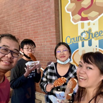 CrunCheese - hubby regret not getting his own and I was nice enough to share (just this once) - Hot Dogs Near Me - Las Vegas, Nevada CrunCheese - hubby regret not getting his own and I was nice enough to share (just this once) - Hot Dogs Near Me - Las Vegas, Nevada