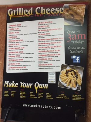 Menu photo 5 Grilled Cheese Morristown, NJ