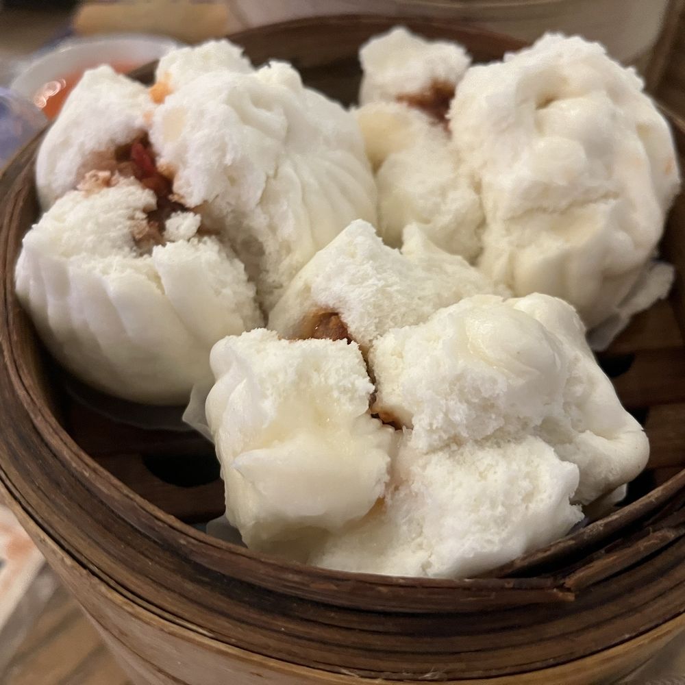 Han Spot - A6. Roasted Pork Bun (steamed) - $5 at happy hour - Dim Sum Near Me - Gaithersburg, Maryland Han Spot - A6. Roasted Pork Bun (steamed) - $5 at happy hour - Dim Sum Near Me - Gaithersburg, Maryland