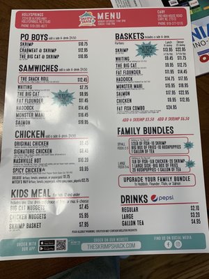 Menu photo 2 Skrimp Shack Durham, NC Menu photo 2 Skrimp Shack Durham, NC