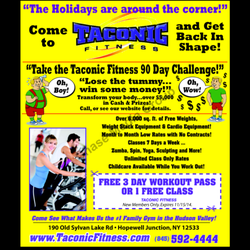 Taconic Fitness - Mention "Yelp Promo" and get a 3 day gym pass or 1 FREE class! (New members only)