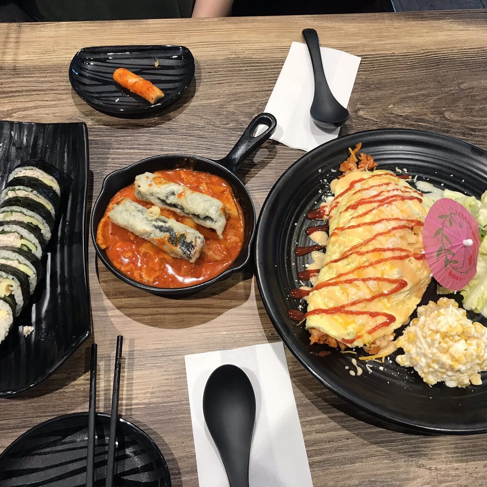 Danji - Tuna kimbop, ddukboki, kimchi cheese omurice - Korean Near Me - Buford, Georgia Danji - Tuna kimbop, ddukboki, kimchi cheese omurice - Korean Near Me - Buford, Georgia