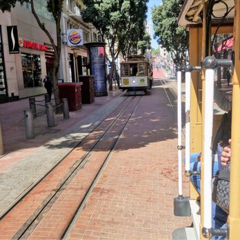 Cable Car - Powell Hyde Line - 03/12/19 - Cable Cars Near Me - San Francisco, California Cable Car - Powell Hyde Line - 03/12/19 - Cable Cars Near Me - San Francisco, California