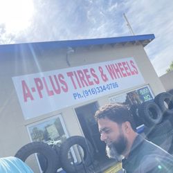 A Plus Tires & Wheel - Great service, incredible prices, customer service immaculate. They changed my tire so fast