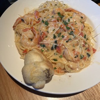 BJ's Restaurant & Brewhouse - Shrimp Scampi Pasta - Breweries Near Me - Lutz, Florida