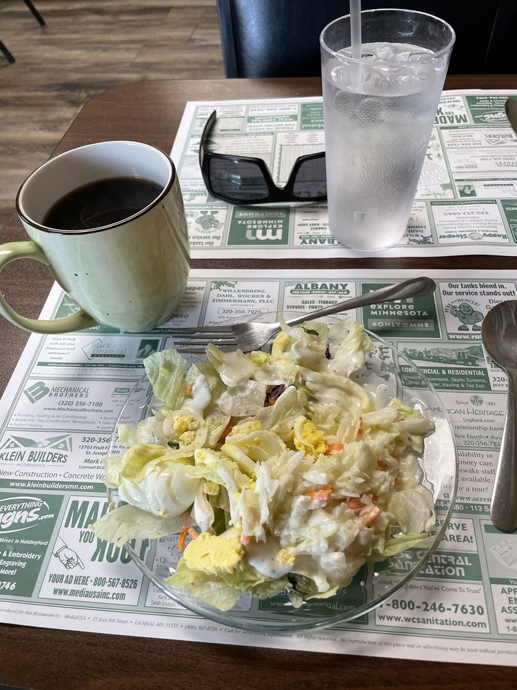 Food from Avon Cabin Cafe