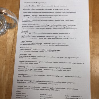Jack Sprat - Menu - New American Near Me - Girdwood, Alaska