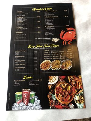 Menu photo 2 Boil Shack Toledo, OH
