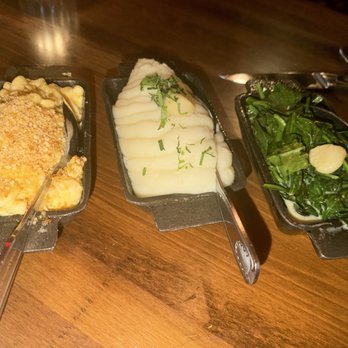 Herbs & Rye - Truffle Mac and Cheese Whipped Garlic Mash Garlicky Spinach - Steakhouses Near Me - Las Vegas, Nevada Herbs & Rye - Truffle Mac and Cheese Whipped Garlic Mash Garlicky Spinach - Steakhouses Near Me - Las Vegas, Nevada