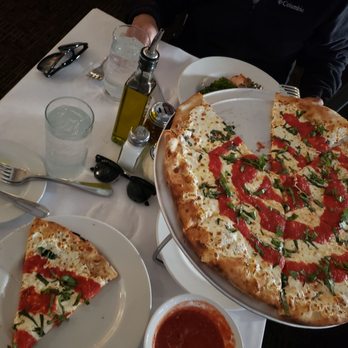 Centro - Margherita pizza, with the sauce from our fried cheese ravioli. - New American Near Me - Des Moines, Iowa Centro - Margherita pizza, with the sauce from our fried cheese ravioli. - New American Near Me - Des Moines, Iowa