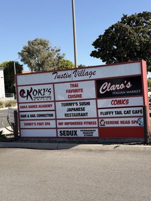 Menu photo 1 Claro's Italian Markets Tustin, CA