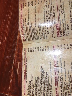 Menu photo 5 Ranch House Burgers Mission, TX Menu photo 5 Ranch House Burgers Mission, TX