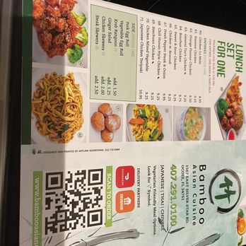 Bamboo Asian Cuisine - Menu - Japanese Near Me - Ocoee, Florida