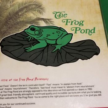 Frog Pond - Menu - Breakfast & Brunch Near Me - North Redington Beach, Florida Frog Pond - Menu - Breakfast & Brunch Near Me - North Redington Beach, Florida